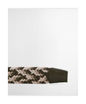 Men's Barbour Ford Belt - Olive Mix