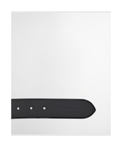 Men’s Barbour Contrast Leather Belt - Black / Brown