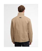 Men's Barbour Sander Casual Jacket - Military Brown