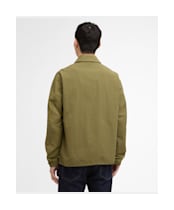Men's Barbour International Coach Casual Jacket - Burnt Olive