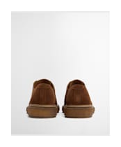 Men's Barbour Harefield Derby Shoes - Toffee Suede