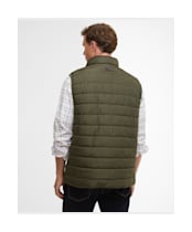 Men's Barbour Broughton Quilted Gilet - Deep Olive