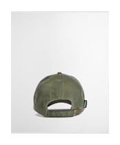 Men's Barbour Waxed Sports Cap - Light Moss