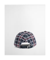 Men's Barbour Benson Cap - Navy / Red Check