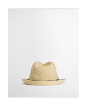 Men's Barbour Linford Trilby Summer Hat - Ecru