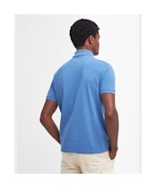 Men's Barbour Sports Polo 215G - Federal Blue