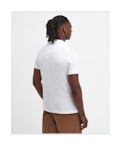 Men's Barbour Sports Polo 215G - White