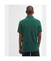 Men's Barbour Sports Polo 215G - Racing Green