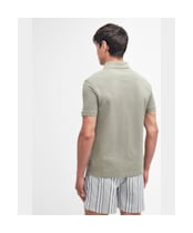 Men's Barbour Sports Polo 215G - Dusty Green