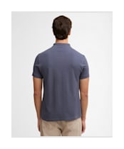 Men's Barbour Sports Polo 215G - Washed Navy