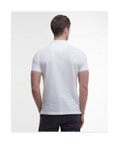 Men’s Barbour Blaine Polo Shirt - White