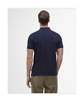 Men’s Barbour Blaine Polo Shirt - Navy / Pine