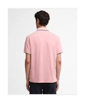 Men's Barbour Cornsay Polo Shirt - Mineral Pink