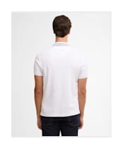 Men's Barbour Notter Tailored Fit Polo Shirt - White