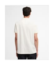 Men's Barbour Harwell Tailored Fit Polo Shirt - Whisper White