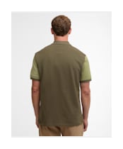 Men's Barbour Trentby Regular Fit Polo Shirt - Olive
