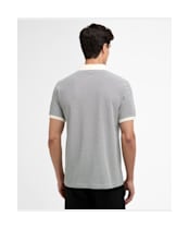Men's Barbour International Cowley Oxford Polo Shirt - Forest River