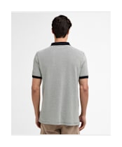 Men's Barbour International Halls Textured Polo Shirt - Black