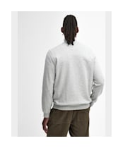 Men's Barbour Beckhill Half Zip Sweatshirt - Grey Marl