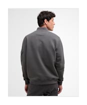 Men's Barbour Galloway Relaxed Halfzip Sweatshirt - Asphalt