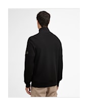 Men's Barbour International Kaspian Half Zip Sweatshirt - Black