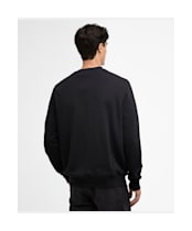 Men's Barbour International Theo Applique Crew Sweatshirt - Black