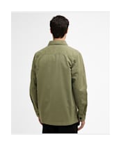 Men's Barbour International Arlo Overshirt - NEW BURNT OLIVE