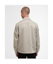 Men's Barbour International Coil Overshirt - Concrete