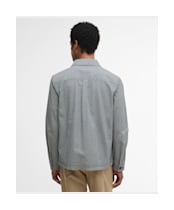 Men's Barbour Willowburn Gingham Overshirt - Navy