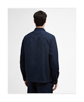 Men's Barbour International Blackstreak Summer Jacquard Overshirt - Navy
