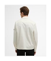 Men's Barbour International Warren Overshirt - Whisper White