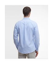 Men's Barbour Oxtown Tailored Shirt - Sky