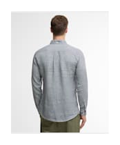 Men's Barbour Linton Tailored Shirt - Dark Navy