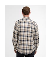 Men's Barbour Hunwick Regular Shirt - Navy