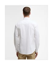 Men's Barbour Westcroft Stretch Poplin Tailored Shirt - White