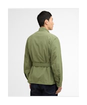 Men's Barbour International  Contemporary A7 Showerproof Jacket - Burnt Olive