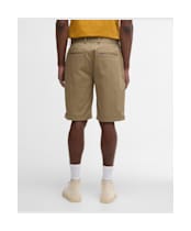Men's Barbour Smart Chino Shorts - Grey Olive