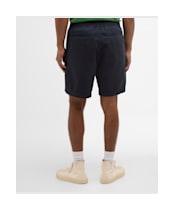 Men's Barbour Washed Oxford Relaxed Shorts - Navy