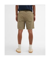 Men's Barbour Seersucker Relaxed Shorts - Grey Olive