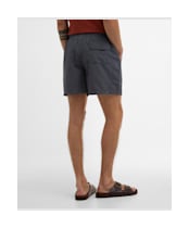 Men's Barbour International Large Logo Swim Shorts - Storm Grey