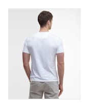 Men's Barbour Essential Sports T-Shirt - White