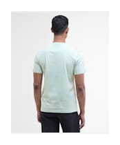 Men's Barbour Essential Sports T-Shirt - Dusty Mint