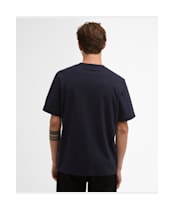 Men's Barbour International Unite Printed T-Shirt - Navy