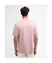 Men's Barbour International Theo Appliqué T-Shirt - Woodrose