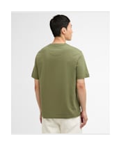 Men's Barbour International Walde Photographic T-Shirt - Olvine