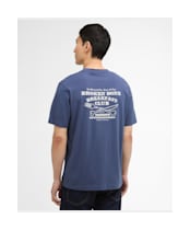 Men's Barbour International Staithes Graphic T-Shirt - Oceana