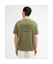 Men's Barbour International Staithes Graphic T-Shirt - Olvine