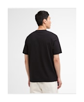 Men's Barbour International Dukes Cafe Graphic T-Shirt - Black