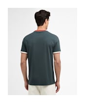 Men's Barbour International Howall T-Shirt - Forest River