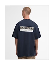 Men's Barbour International Oversized Wendell T-Shirt - Navy